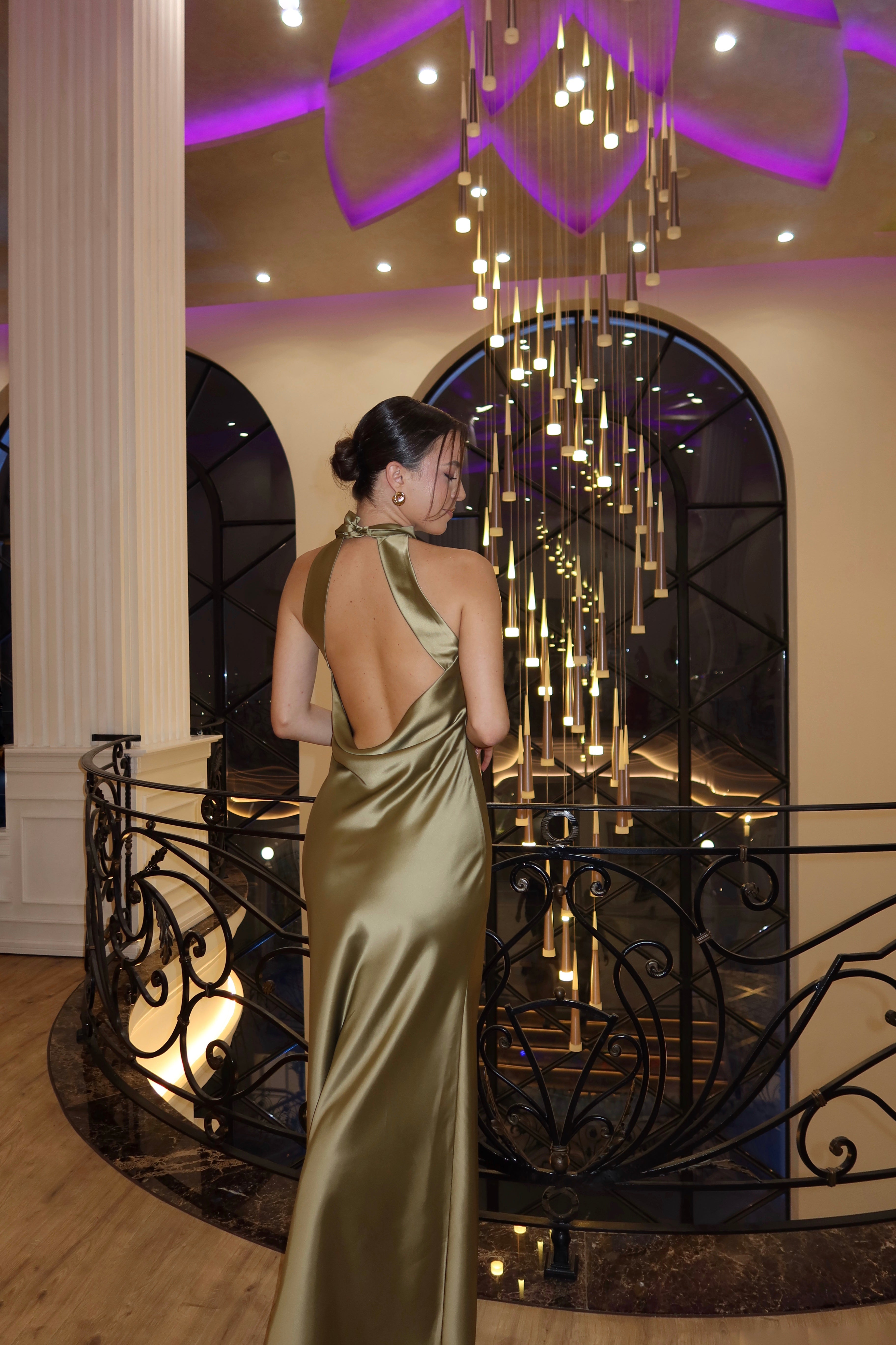 Satin Flow Gown