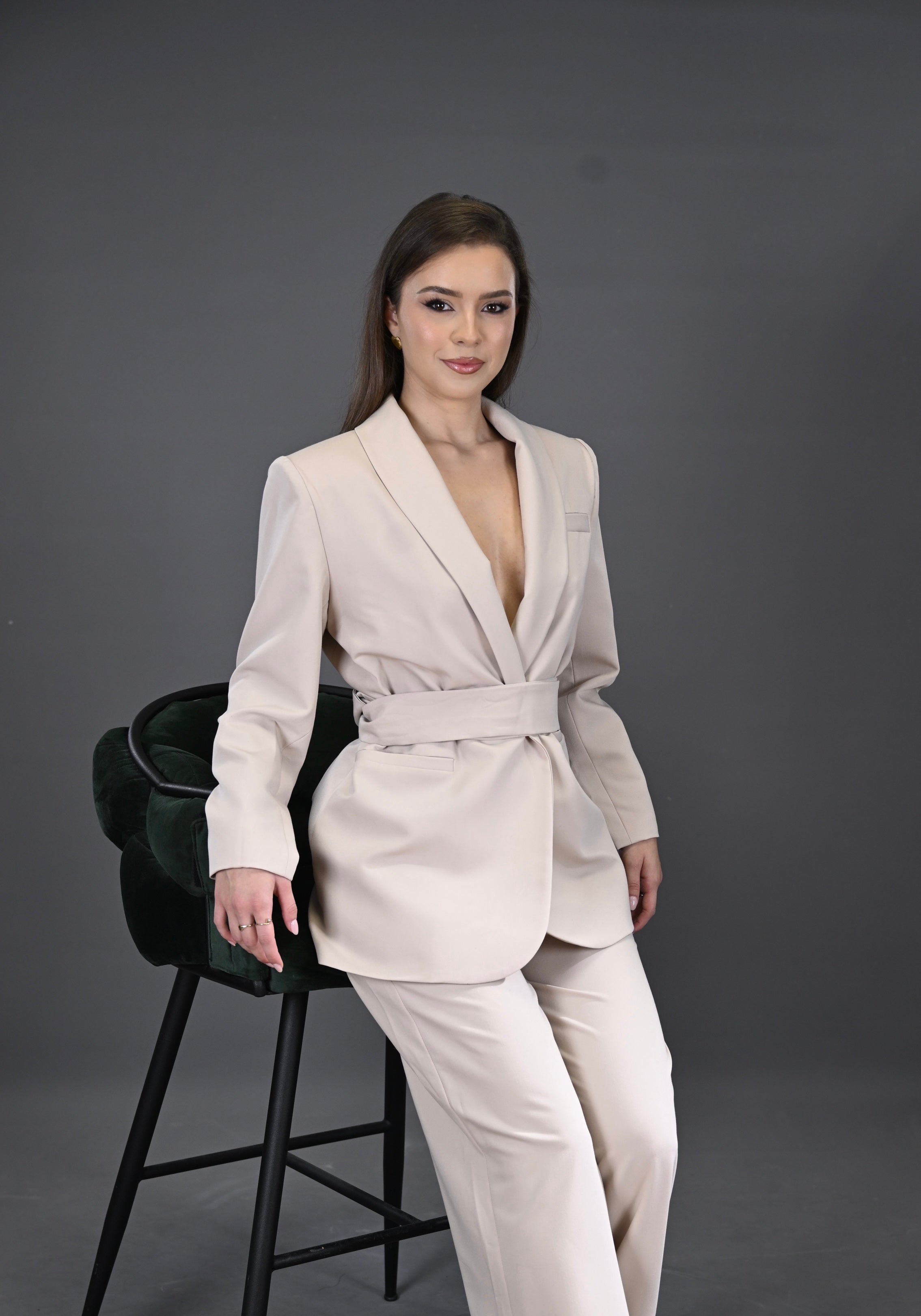Forme Belted Suit