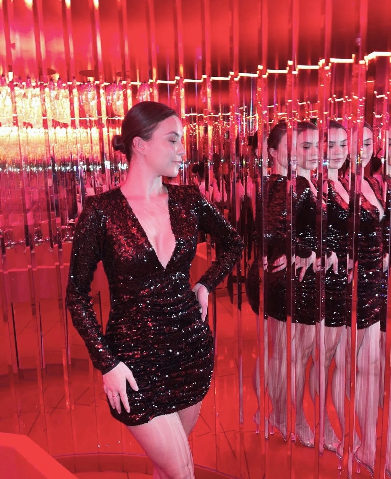 Midnight Spark Dress