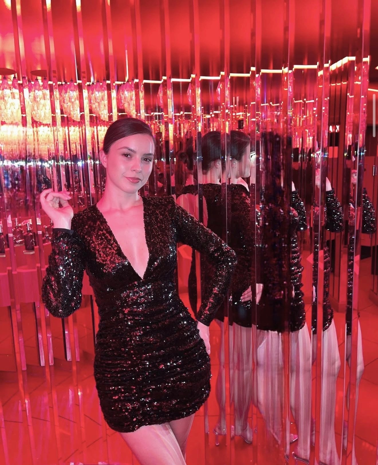 Midnight Spark Dress