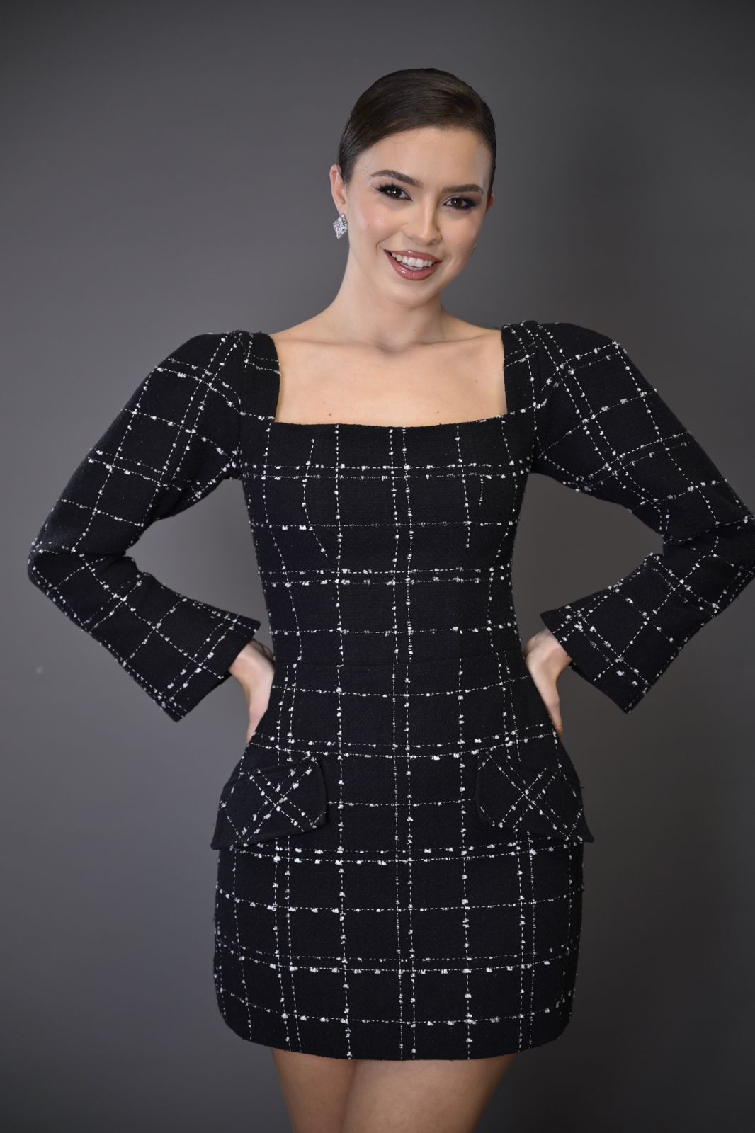 Timeless Tweed Dress